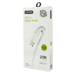 کابل میکرو یو اس بی فست شارژ CAZA X03 Pro 5A 1m