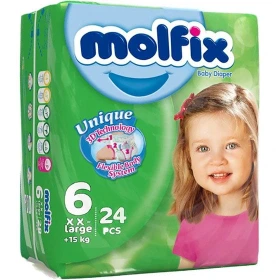 پوشک مولفیکس سایز6 (دوبل)