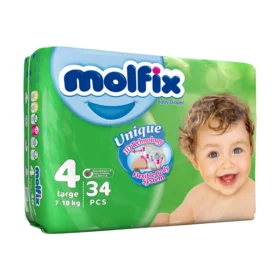 پوشک مولفیکس سایز 4 (دوبل)